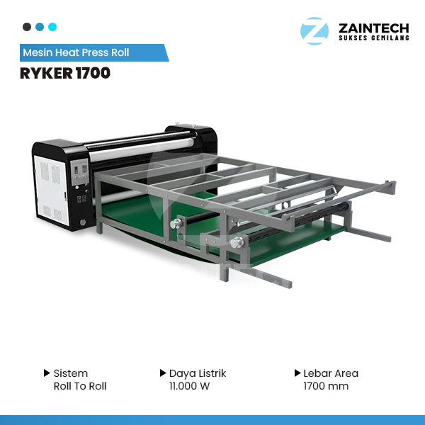 Mesin Heat Press Roll To Roll RYKER 1700